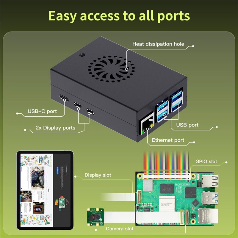 T23C：Raspberry Pi 5用、8GB RAM、8 - Raspberry Pi 5 8Gb Board のレビューと価格